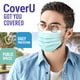 thumbnail image 4 of Mascarilla facial Medtecs desechable ASTM nivel 1, 3 capas, 50/2000 unidades, 4 of 5