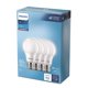 thumbnail image 3 of Bombilla LED PHILIPS A19 E26 Luz Día Equivalente a 60W Paquete de 4, 3 of 3