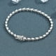thumbnail image 3 of Pulseras de Tenis de Moissanita para Mujer Pulsera de Cadena de Plata Esterlina 925 Color D Claridad VVS1 Diamante Pulseras de Tenis para Mujer Joyería 16-21CM, 3 of 11