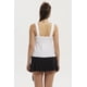 thumbnail image 3 of Polera Mujer Textura Cinta Blanco, 3 of 4
