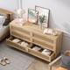 thumbnail image 1 of 59.06"6-Drawers Rattan Storage Cabinet Rattan Drawer with White Drawer Slides,for Bedroom,Living Room,Natural, 1 of 3