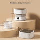 thumbnail image 4 of Mini Lavadora Portátil 2Kg por lavado Automática Gris, 4 of 4
