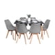 thumbnail image 2 of Pack 4 Sillas Tulip Color Gris, Comedor, Bar, Negocio, 2 of 3
