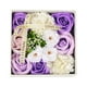thumbnail image 4 of Jabón Romántico Perfumado Floral Con Pétalos De Flores Para Fiesta, Aniversario, Violeta, 4 of 5