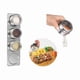 thumbnail image 1 of Especieros Frascos Condimentos Cocina Magnéticos Modernos Gris, 1 of 2