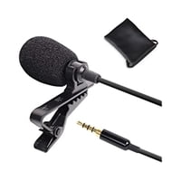 Microfono Condensador Solapa Pc Telefono Celular Lavalier Fifine