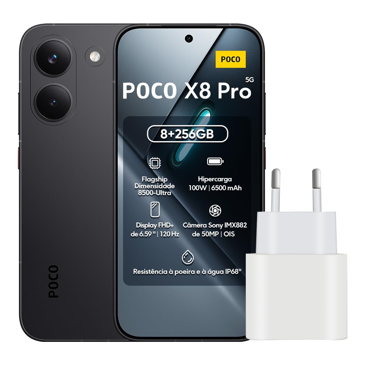 Smartphone Xiaomi Poco X8 Pro 5g Ai 256gb + 8gb (verde Menta)