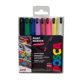 thumbnail image 1 of Marcador de pintura acrílica Posca PC-1MR Ultra-Fino Pack de 8, 1 of 7