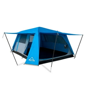 Rutta - Carpa Camping Yosemite 12 Pers. Techo Largo 3 M Doble Toldo