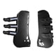 thumbnail image 4 of Horse Pu Shell Neopreno Forrado Delantero / Trasero Pierna Botas Establece Frente Negro L, 4 of 5