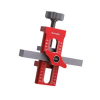 Ioensy - Plantilla De Herrajes Para Montaje En Puerta De Gabinete Resistente Para Proyectos De Muebles Estilo D De Aleación De Aluminio