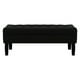 thumbnail image 1 of Banqueta Wood 2c Felpa 00 Negro, 1 of 4