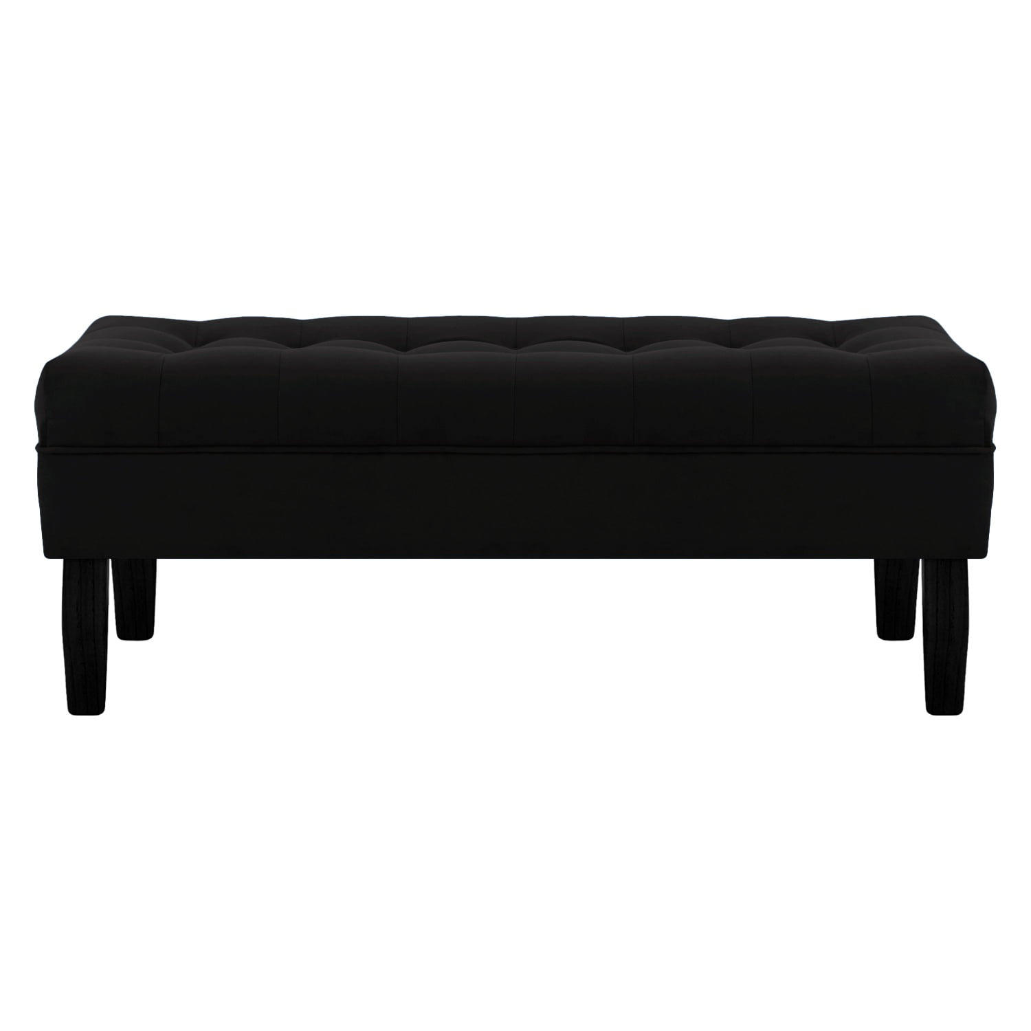 Bodevir - Banqueta Wood 2c Felpa 00 Negro
