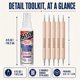 thumbnail image 5 of Adhesivo para tela GRAS Art Bundles 118 ml - Pack de 5 aplicadores de madera, 5 of 6