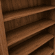thumbnail image 2 of Librero Bajo de Madera Estantería de 4 Repisas Personalizable - Café - 100x35x120 cm, 2 of 3