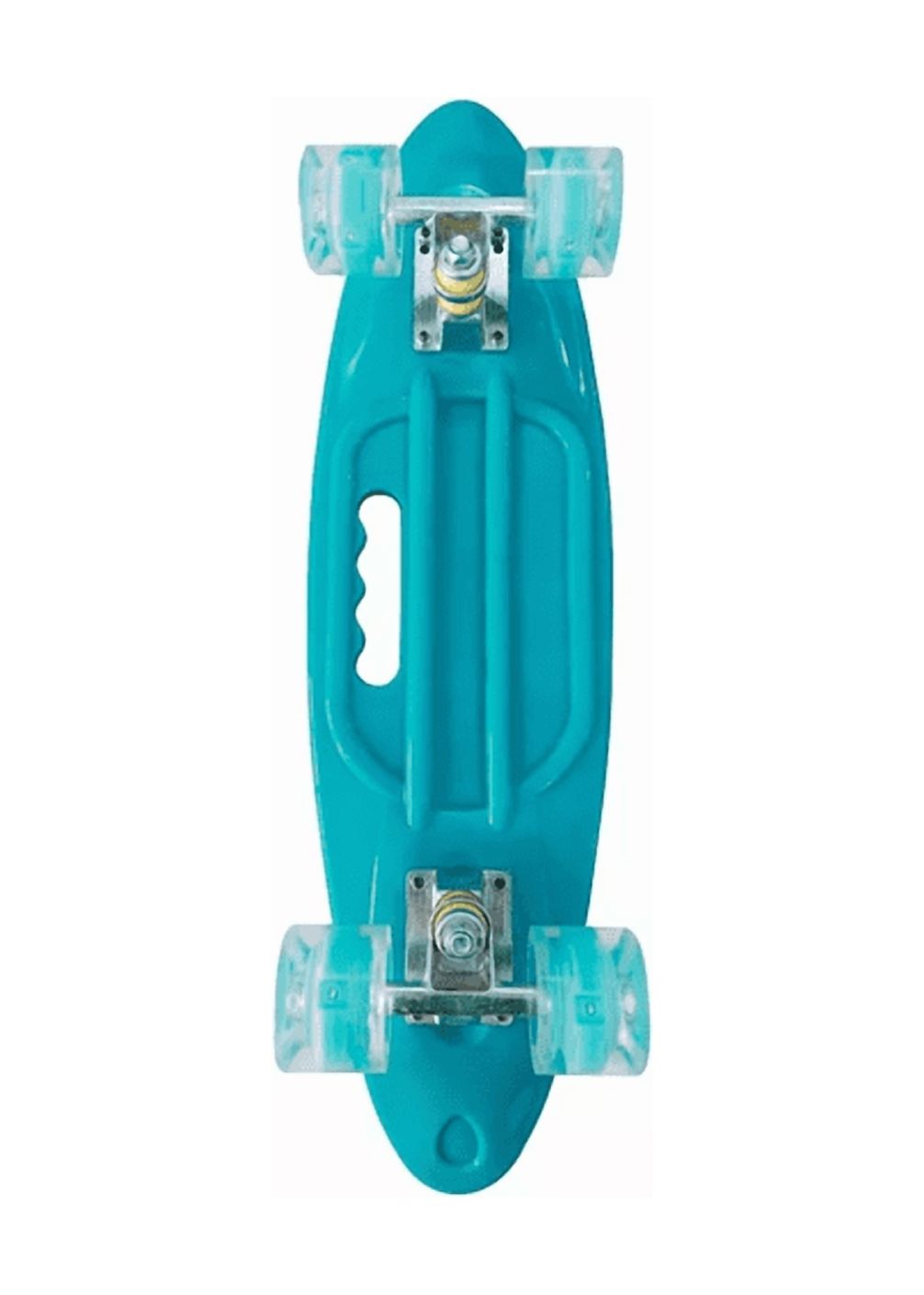Genérico - Skate Penny Ride Hard Ruedas Led Niños, Turquesa