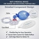 thumbnail image 3 of Resucitador Manual SYKCVA Kit Entrenamiento Adulto Pediátrico, 3 of 3