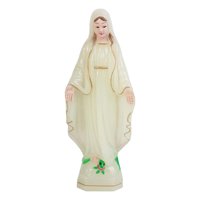 Magideal - Figura De La Santísima Virgen María, Estatua De La Santísima Virgen María, Figura De La Santísima Virgen María, Escultura De Personaje Para Sala De Es 10Cm