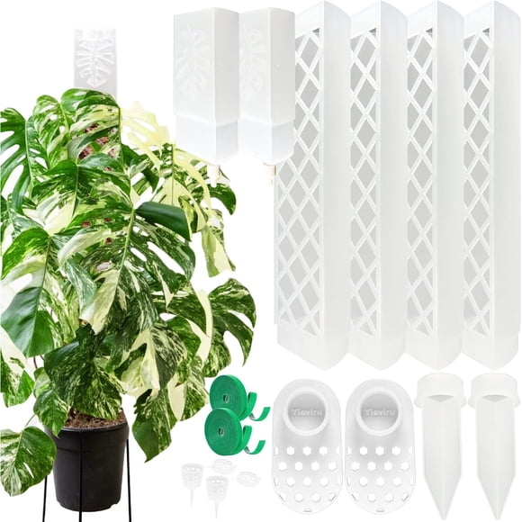 Tutor para plantas Yioviru de 9 pulgadas con forma de D