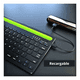 thumbnail image 3 of Teclado Inalámbrico Bluetooth Dual Soporte Celular Tablet, 3 of 4