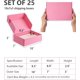 thumbnail image 2 of Caja de envío Yidomto 25x18x8 cm Rosa - Pack de 25, 2 of 6