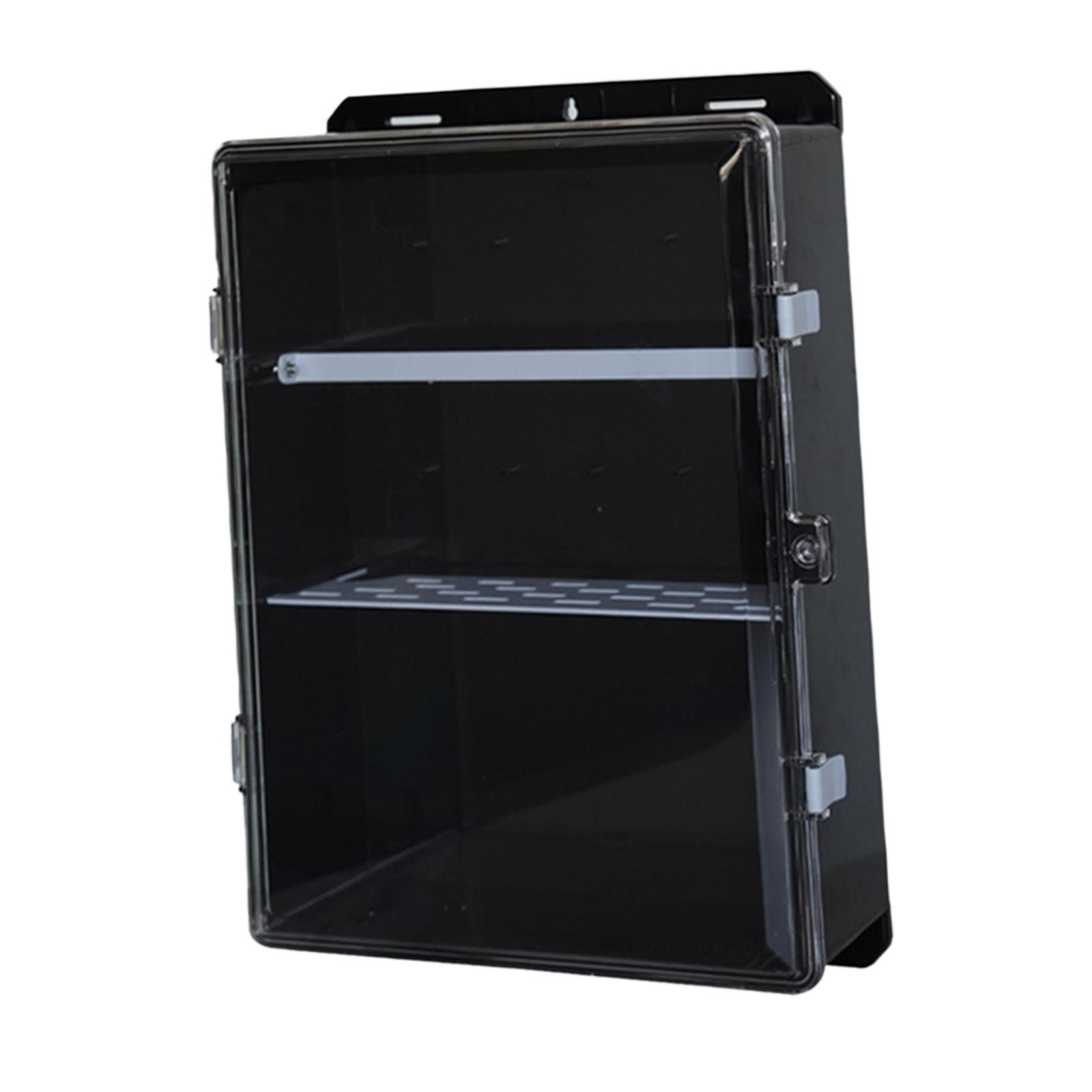 Ioensy - Caja Eléctrica Exterior Resistente Con Protección Contra Disyuntores Para Taller De Jardín (30 X 12 X 44,5 Cm)