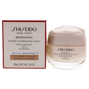 Shiseido - Crema De Día Suavizante De Arrugas Benefiance Spf 23 De Para Unisex - 1,8 Oz De Crema