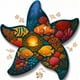 thumbnail image 1 of Puzle de madera Goldbird Creations Starfish de 200 piezas para adultos, 1 of 7
