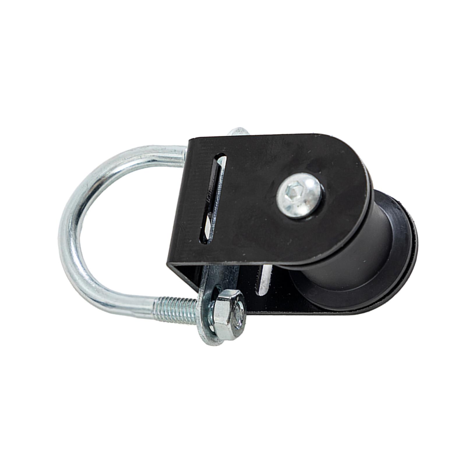 Magideal - Polea De Rodamiento, Polea De Cuerda De Elevación De Rueda, Rueda Única, Bloque De Elevación De Rueda Desplegable Para Tracción De Grúa, Accesorios Pa Polea De Tornillo