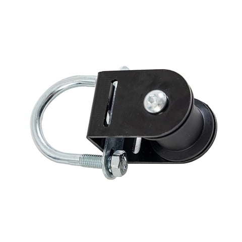 Magideal - Polea De Rodamiento, Polea De Cuerda De Elevación De Rueda, Rueda Única, Bloque De Elevación De Rueda Desplegable Para Tracción De Grúa, Accesorios Pa Polea De Tornillo