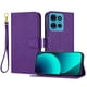 thumbnail image 1 of Funda Cartera para Motorola Moto G75 Tarjetero Soporte Magnético y Correa Morado, 1 of 5