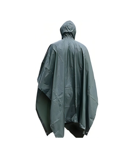 Genérico - Poncho Impermeable Militar, Poncho Lluvia Capa Lluvia Color Verde