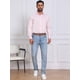 thumbnail image 2 of INSPIRE CHIC Camisas de Vestir Formales de Color Sólido con Cuello de Punta y Manga Larga para Hombre, Rosa 2XL, 2 of 4