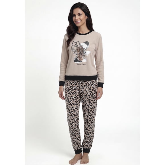 Pijama de mujer Polar 60.1614M-BEI