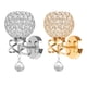 thumbnail image 3 of 2/3 Piezas Luces De Pared De Cristal Lámpara De Pasillo De Cabecera Decoración Del Hogar 2 Piezas Plata Dorado, 3 of 5