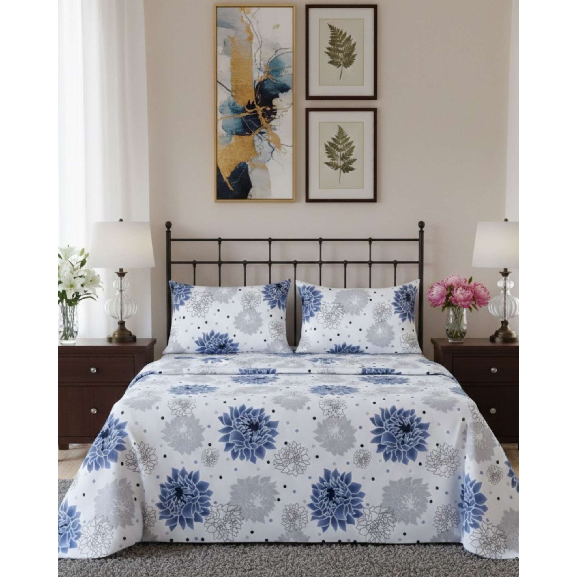 Imac Hogar - Juego De Sabanas 500 Hilos 2 Plaza A3