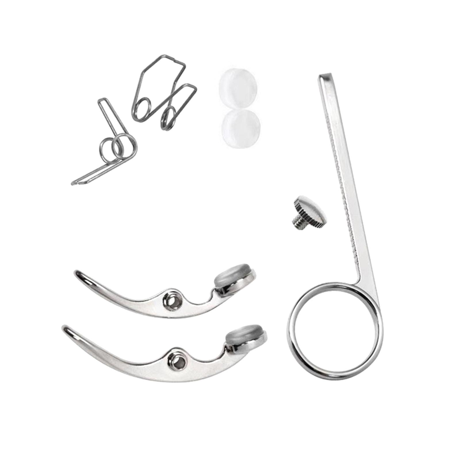 Magideal - Piezas De Repuesto De De Agua De Trompeta Portátil Accesorio Herramienta De Reparación De Accesorios De Trompeta Con Tornillos De Resortes Para Estilo B