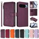 thumbnail image 3 of Funda Cartera Mariposa para [Google Pixel 11 Pro XL] con Soporte y Cremallera Violeta, 3 of 6