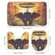 thumbnail image 3 of Los Thornberrys-theme 4-Piece Shower Curtain Set with Rugs, Waterproof Bathroom Decor Set Includes Bath Mat, U-Shaped Rug, Toilet Lid Cover and Curtain with Hooks, 3 of 6