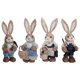 thumbnail image 3 of 2 Pares De Figuritas De Conejito De Decoración De Conejo De Pascua De Paja Para Vacaciones, 3 of 6