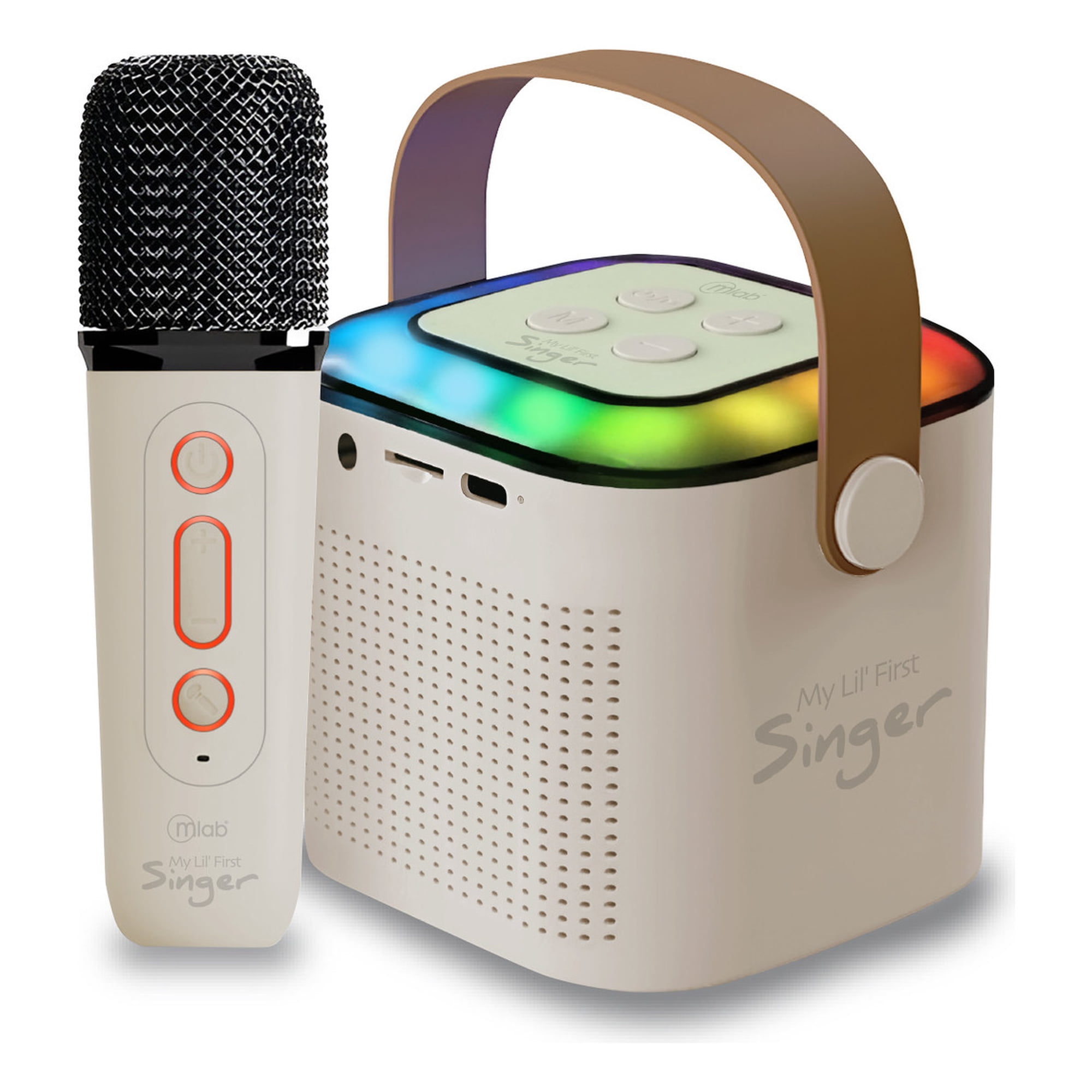 Parlante My Lil First Sínger Luz Rgb 1 Mic Inalám Mlab 09391