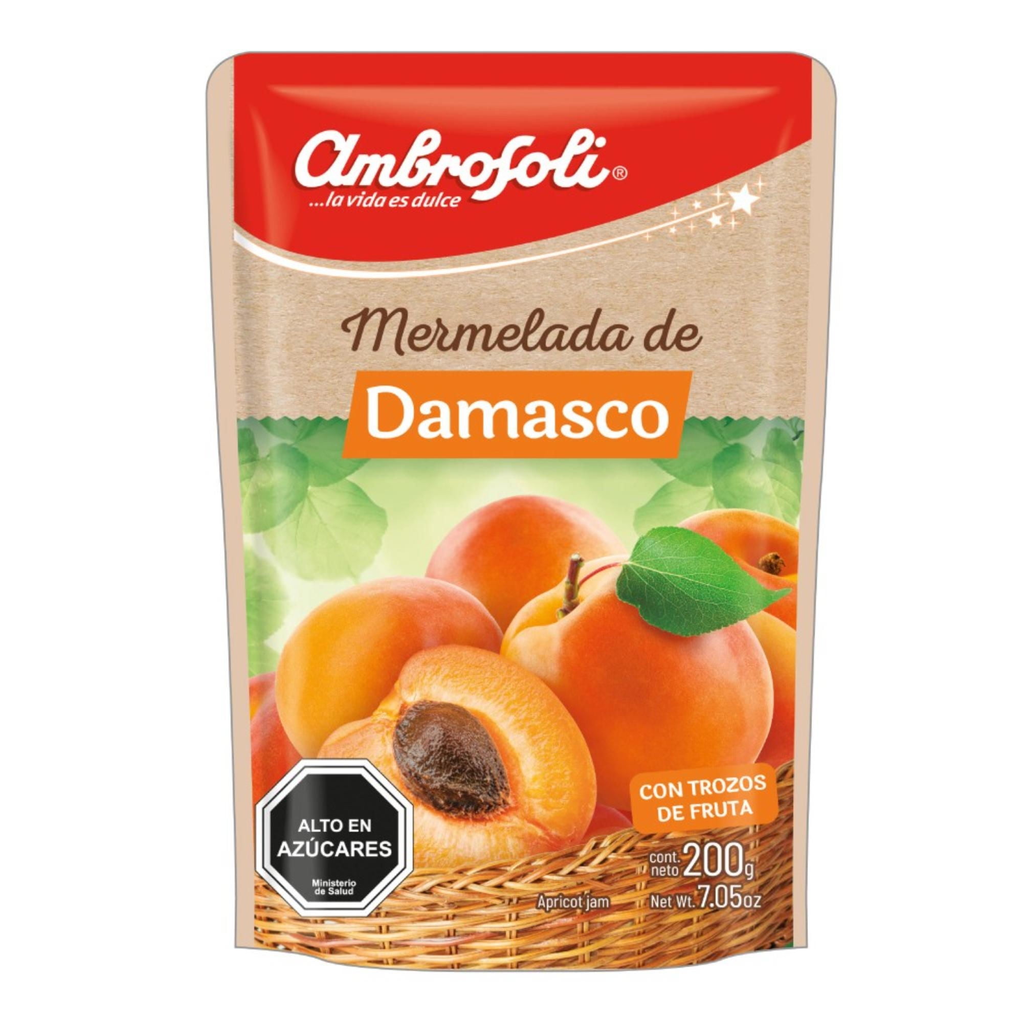 Mermelada Damasco 200 g Ambrosoli