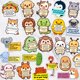thumbnail image 2 of Paquete de pegatinas Puraesla, 100 unidades, animal de apoyo emocional, 2 of 9
