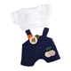 thumbnail image 1 of 2x Mini Ropa De Muñeca De 6 Pulgadas Ropa De Muñeca De Niña Para Niños Regalo Para Niñas Pequeñas Azul Y Negro, 1 of 3