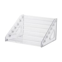 Bothyi - Estante De Almacenamiento De Acrílico, Caja De Mesa Para Figuras De Juguete, Coleccionables, Muñecas Pequeñas, 7 Capas