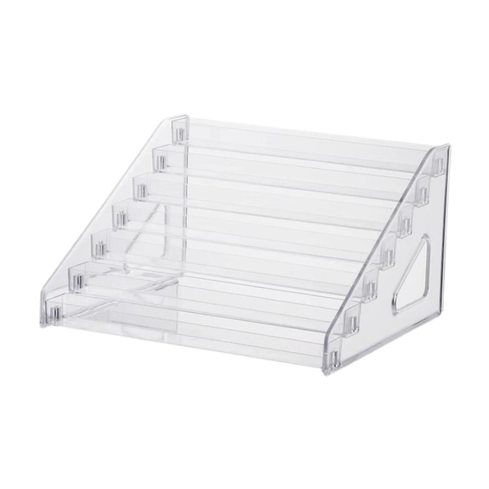 Bothyi - Estante De Almacenamiento De Acrílico, Caja De Mesa Para Figuras De Juguete, Coleccionables, Muñecas Pequeñas, 7 Capas