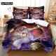 thumbnail image 1 of digital printing quilt cover pillowcase double bed set cover quilt Soft Microfiber bedding set characters, 1 of 5