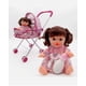 thumbnail image 1 of Cochecito De Paseo tipo cuna Para Muñecas Little Mommy Con Muñeca, 1 of 6