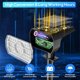 thumbnail image 3 of Luces Solares NYMPHY Pack de 4 Multicolor RGB Impermeables, 3 of 6