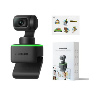 Cámara Web Insta360 Link Ptz 4K Con Sensor 1/2, Seguimiento Por Ia